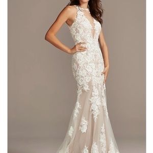 Never worn bridal grown